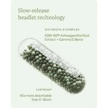 Divi Healthy Hair Bundle: Scalp Serum 1 fl oz and Hair Vitamins, 30-Day Supply