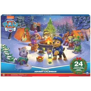 PAW Patrol Advent Calendar - 24 Holiday Surprises for Kids
