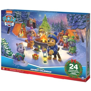 PAW Patrol Advent Calendar - 24 Holiday Surprises for Kids