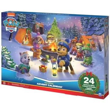 PAW Patrol Advent Calendar - 24 Holiday Surprises for Kids