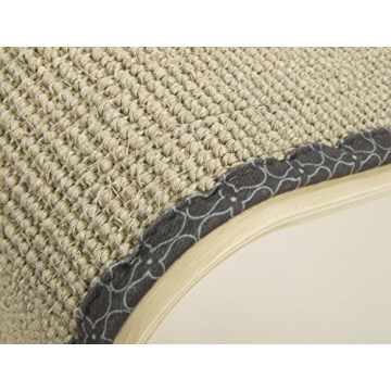 SmartyKat Sisal Angle Cat Scratch Ramp for Happy Cats