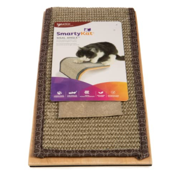 SmartyKat Sisal Angle Cat Scratch Ramp for Happy Cats