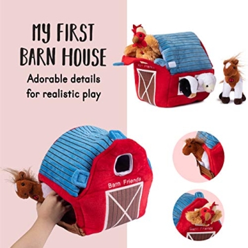 Plush Talking Plush Farm Animals Set for Toddlers