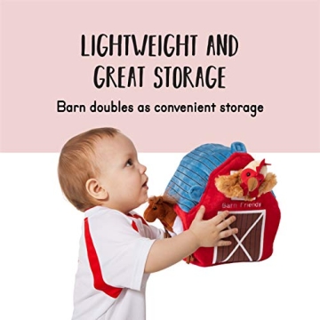 Plush Talking Plush Farm Animals Set for Toddlers