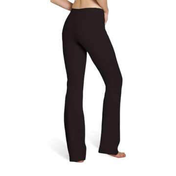 Perfect Fit Women's Cotton Bootcut Pants with Pockets