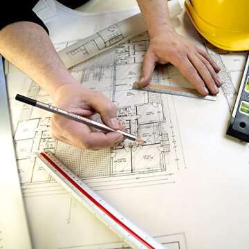 Dyvicl Professional Drawing Sketching Pencil Set - 12 Pieces Drawing Pencils 10B, 8B, 6B, 5B, 4B, 3B, 2B, B, HB, 2H, 4H, 6H Graphite Pencils for Beginners & Pro Artists