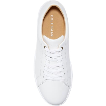 Cole Haan Women's Grand Crosscourt Sneaker Bright White Leather