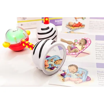 SmartNoggin NogginStik Light-up Rattle Sensory Toy Babies