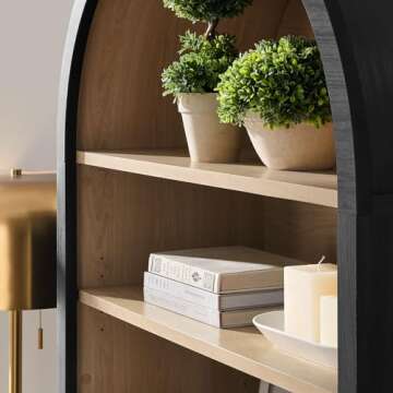 Modway Nolan Arched Storage Cabinet - Modern Home Accent