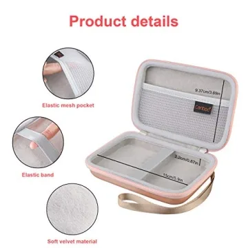 Canboc Travel Case for MacBook Charger - Stylish & Compact