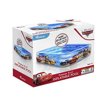 Disney Pixar Inflatable Pool for Family Fun Outdoors