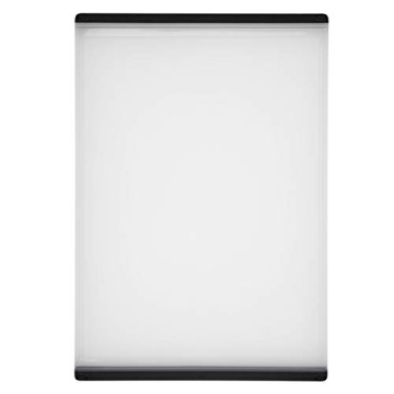 OXO Good Grips Plastic Carving & Cutting Board for Effortless Cooking and Cleanup