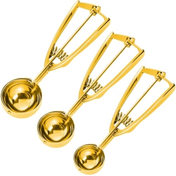 JUNADAEL J Cookie Scoop Set for Perfect Baking Sizes