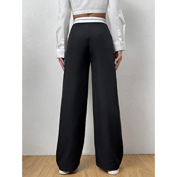 Stylish High Waist Wide Leg Pants for Women