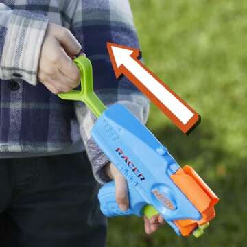 Nerf Elite Racer Easy-Play Dart Blaster 2 Pack for Kids