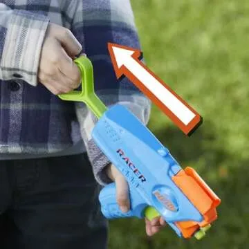 Nerf Elite Racer Easy-Play Dart Blaster 2 Pack for Kids