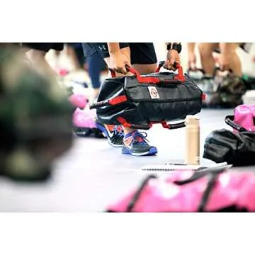 Ultimate Sandbag Training- Power Package-Adjustable Fitness Sandbag 10-40 pounds Heavy Duty Workout Sandbag for Exercise and Crossfit