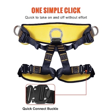 VEVOR Comfortable ASTM Certified Half Body Safety Harness