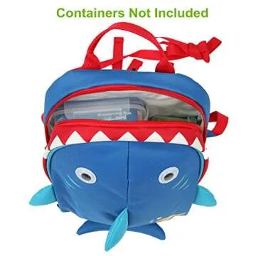 yodo Kids Insulated Toddler Backpack with Leash Safety Harness Lunch Bag