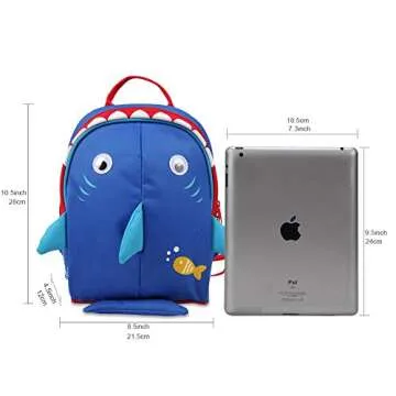 yodo Kids Insulated Toddler Backpack with Leash Safety Harness Lunch Bag