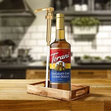 Torani Chocolate Chip Cookie Dough Syrup with Pump, 750ml