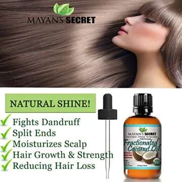 USDA Organic Fractionated Coconut Oil for Massage & Skincare