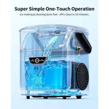 SenCre Nugget Ice Maker Countertop Ready in 5 Mins