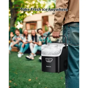 SenCre Nugget Ice Maker Countertop Ready in 5 Mins