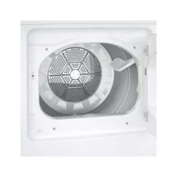 GE Aluminized Alloy Drum Gas Dryer - Max 7.2 Cu. Ft. Efficiency