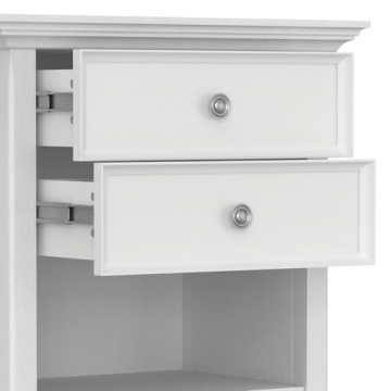 SIMPLIHOME Amherst Night Stand for Elegant Storage Solutions