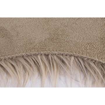Nouvelle Legende Faux Fur Sheepskin Rug Duo - Luxurious Comfort