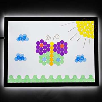 edxeducation Transparent Counters - Set of 500 - Counters for Kids Math - Assorted Colors - 3/4 in - Counting, Sorting, Light Panels, Bingo and more