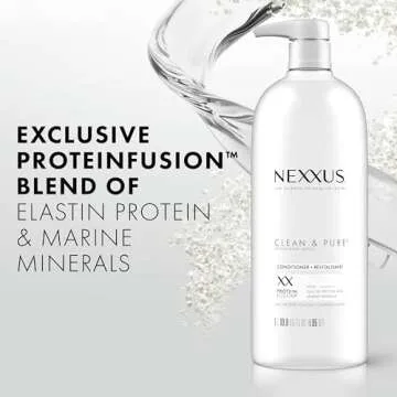 Nexxus Clean and Pure Clarifying Shampoo and Conditioner