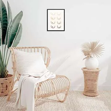 Empowering Minimalist Line Drawing Art Print for Home Decor