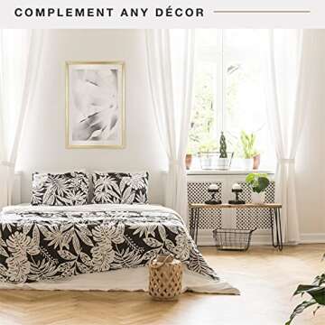 MCS Foundation 16x24 Poster Frame Traditional Brass, Vertical & Horizontal Wall Hanging Large Picture Frame for Photos, Posters & Art Prints (1-Pack)