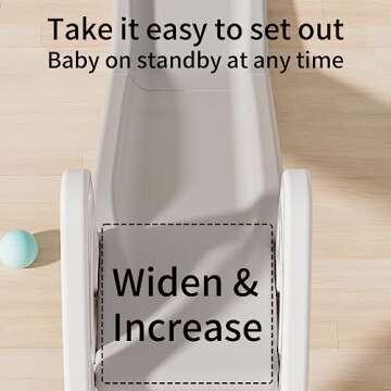 Toddler Slide Large Play Climber Slide PlaySet with Extra Long Slipping Slope Indoor Slide Kids Slide Toddler Playground Toddler Slide Outdoor Toys for Toddlers (White)