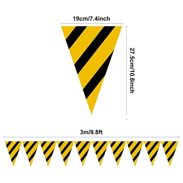 Luxiocio Construction Party Pennant Banner Decorations