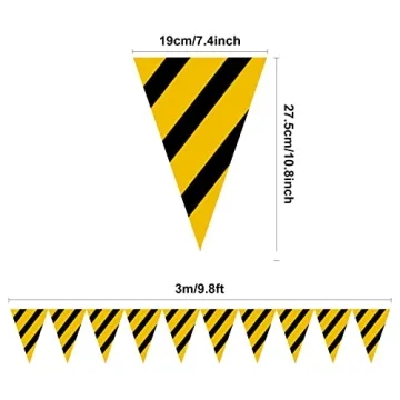 Luxiocio Construction Party Pennant Banner Decorations