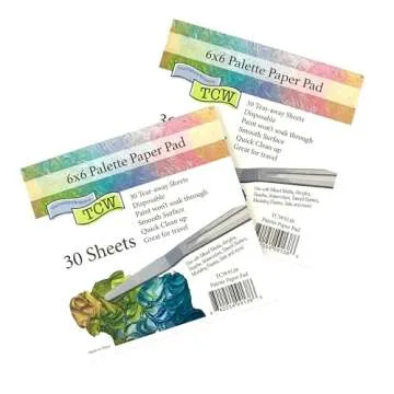The Crafters Workshop Artist Tool Pack Includes Palette Knives, Palette Pads, Stencil Butter Spreade...