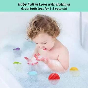 UNIWA Shape Sorter Baby Toys, Montessori Toys for 1-3 Year Old Toy Colorful Cube and Multi Sensory Shape, Fine Motor Skills, Developmental Learning Toys for Girls Boys Christmas Birthday Gifts