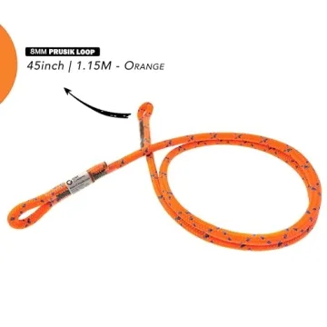 GM CLIMBING 8mm Prusik Hitch Cord 30 inch - High Strength