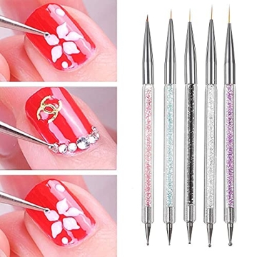 EZPICK Nail Art Brushes Set for Precision & Elegance