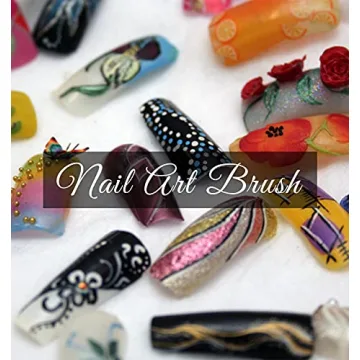 EZPICK Nail Art Brushes Set for Precision & Elegance