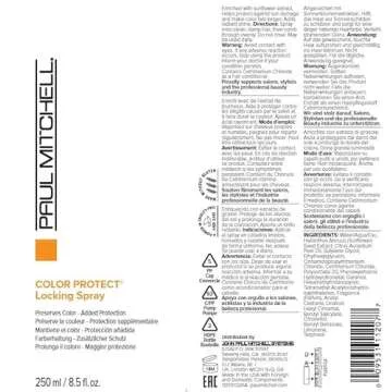 Paul Mitchell Color Protect Locking Spray for Vibrant Hair Care