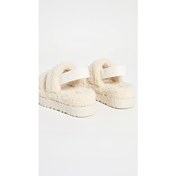 UGG Women's OH FLUFFITA Slipper Natural Sheepskin Comfort