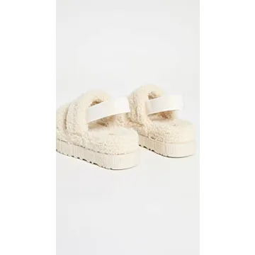UGG Women's OH FLUFFITA Slipper Natural Sheepskin Comfort
