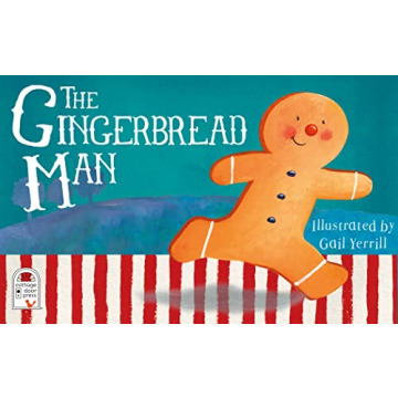 Gingerbread Man Padded Hardcover Storybook for Kids
