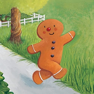 Gingerbread Man Padded Hardcover Storybook for Kids