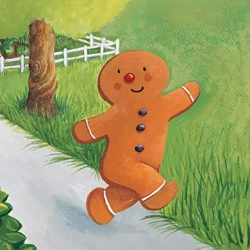 Gingerbread Man Padded Hardcover Storybook for Kids