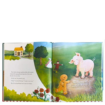 Gingerbread Man Padded Hardcover Storybook for Kids